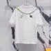 Louis Vuitton T-Shirts for AAAA Louis Vuitton T-Shirts embroidery Black/White #A46744