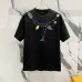 Louis Vuitton T-Shirts for AAAA Louis Vuitton T-Shirts embroidery Black/White #A46744
