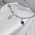 Louis Vuitton T-Shirts for AAAA Louis Vuitton T-Shirts embroidery Black/White #A46744