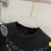 Louis Vuitton T-Shirts for AAAA Louis Vuitton T-Shirts embroidery Black/White #A46744