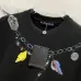 Louis Vuitton T-Shirts for AAAA Louis Vuitton T-Shirts embroidery Black/White #A46744