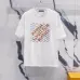 Louis Vuitton T-Shirts for AAAA Louis Vuitton T-Shirts embroidery Black/White #A46748