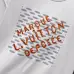 Louis Vuitton T-Shirts for AAAA Louis Vuitton T-Shirts embroidery Black/White #A46748