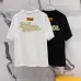Louis Vuitton T-Shirts for AAAA Louis Vuitton T-Shirts embroidery Black/White #A46750