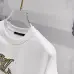 Louis Vuitton T-Shirts for AAAA Louis Vuitton T-Shirts embroidery Black/White #A46750