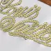 Louis Vuitton T-Shirts for AAAA Louis Vuitton T-Shirts embroidery Black/White #A46750