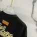 Louis Vuitton T-Shirts for AAAA Louis Vuitton T-Shirts embroidery Black/White #A46750