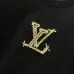 Louis Vuitton T-Shirts for AAAA Louis Vuitton T-Shirts embroidery Black/White #A46750