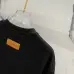 Louis Vuitton T-Shirts for AAAA Louis Vuitton T-Shirts embroidery Black/White #A46751