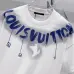 Louis Vuitton T-Shirts for AAAA Louis Vuitton T-Shirts embroidery Black/White #A46753