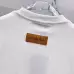 Louis Vuitton T-Shirts for AAAA Louis Vuitton T-Shirts embroidery Black/White #A46753