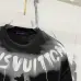 Louis Vuitton T-Shirts for AAAA Louis Vuitton T-Shirts embroidery Black/White #A46753