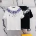 Louis Vuitton T-Shirts for AAAA Louis Vuitton T-Shirts embroidery Black/White #A46753