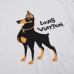 Louis Vuitton 2023 new round neck T-shirt, cartoon gentleman puppy print T-shirts 1:1 Quality EU/US Sizes #999937101
