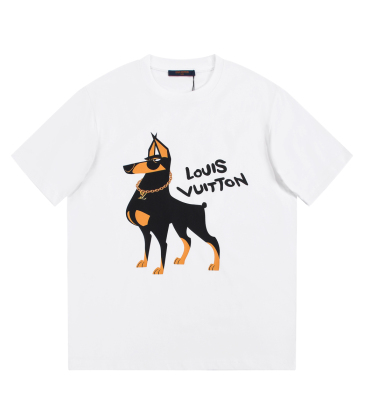  2023 new round neck T-shirt, cartoon gentleman puppy print T-shirts 1:1 Quality EU/US Sizes #999937101