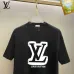 Designer Style Logo Tee - Black Louis Vuitton Inspired Graphic T-Shirt  Fit S-5XL #A53254
