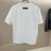 Louis Vuitton T-Shirts Black/White #A46414
