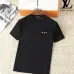 Louis Vuitton T-Shirts for Men Crew Neck Black/White/Blue/Khaki/ #A46441