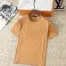Louis Vuitton T-Shirts for Men Crew Neck Black/White/Blue/Khaki/ #A46441