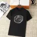 Louis Vuitton T-Shirts for Men Crew Neck Black/White/Grey Printing #A46430