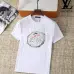 Louis Vuitton T-Shirts for Men Crew Neck Black/White/Grey Printing #A46430