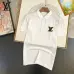 Louis Vuitton T-Shirts for Men' Polo Shirts Black/White #A46554