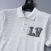 Louis Vuitton T-Shirts for Men' Polo Shirts Grid Full Print #A46556