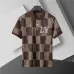 Louis Vuitton T-Shirts for Men' Polo Shirts Plaid crystal #A46560