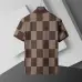 Louis Vuitton T-Shirts for Men' Polo Shirts Plaid crystal #A46560