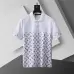 Louis Vuitton T-Shirts for Men' Polo Shirts printed Black/White #A46564