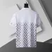 Louis Vuitton T-Shirts for Men' Polo Shirts printed Black/White #A46564