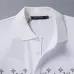 Louis Vuitton T-Shirts for Men' Polo Shirts printed Black/White #A46564