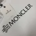 Moncler  Black/White Flocked Logo Cotton T-shirt #A53941
