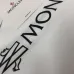 Moncler  Black/White Flocked Logo Cotton T-shirt #A53941