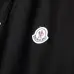 Moncler T-shirts Polo for men Buttons Black/White #A46649