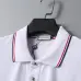Moncler T-shirts Polo for men Buttons Black/White #A46649
