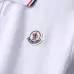 Moncler T-shirts Polo for men Buttons Black/White #A46649
