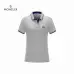 Moncler T-shirts Polo for men Solid Color Black/White/Yellow/Blue/Red/Grey #A46647