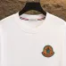 Moncler T-shirts for men 300g 100% cotton NFC chip sensor #A53025