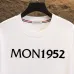 Moncler T-shirts for men 300g 100% cotton NFC chip sensor #A53031