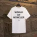Moncler T-shirts for men 300g 100% cotton NFC chip sensor #A53033