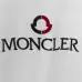 Moncler T-shirts for men  Big Logo Cotton Black/White #A48649