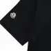 Moncler T-shirts for men Black/White #A47258