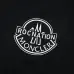 Moncler T-shirts for men Black/White #A47258