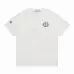 Moncler T-shirts for men Black/White #A47258