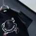 Moncler T-shirts for men Black/White #A47263