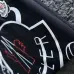 Moncler T-shirts for men Black/White #A47263