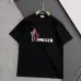 Moncler T-shirts for men Black/White #A47266