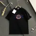 Moncler T-shirts for men Black/White #A47267
