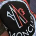 Moncler T-shirts for men Black/White #A47267